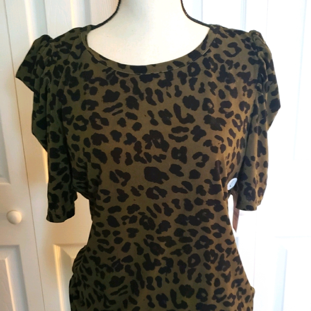 Leopard Print Blouse
